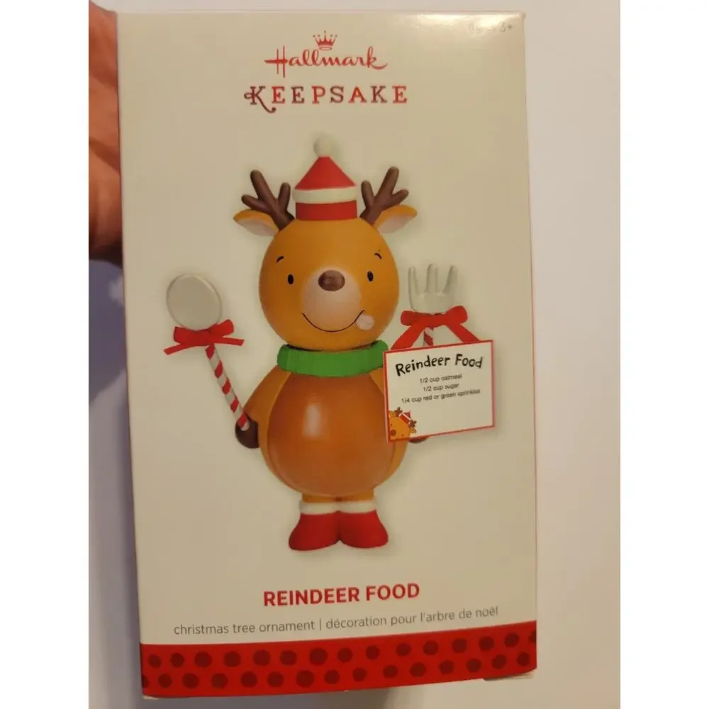 Hallmark Ornament Keepsake Reindeer Food Christmas Tree Ornament‎ 2013